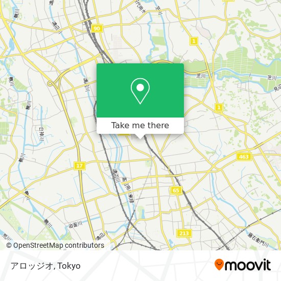 アロッジオ map