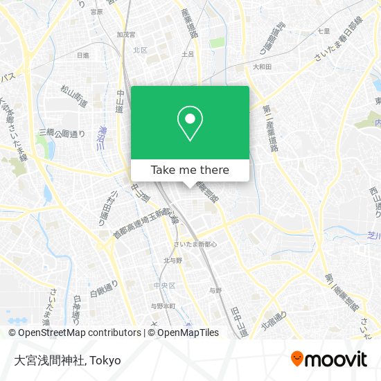 大宮浅間神社 map