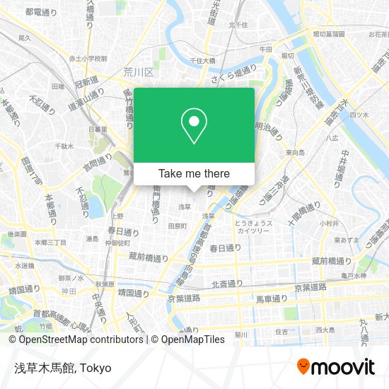 浅草木馬館 map