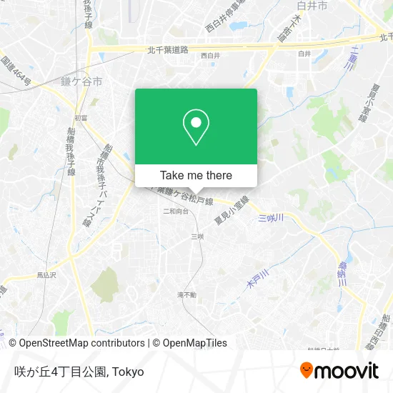 咲が丘4丁目公園 map