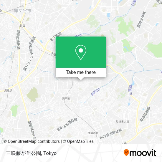 三咲藤が丘公園 map