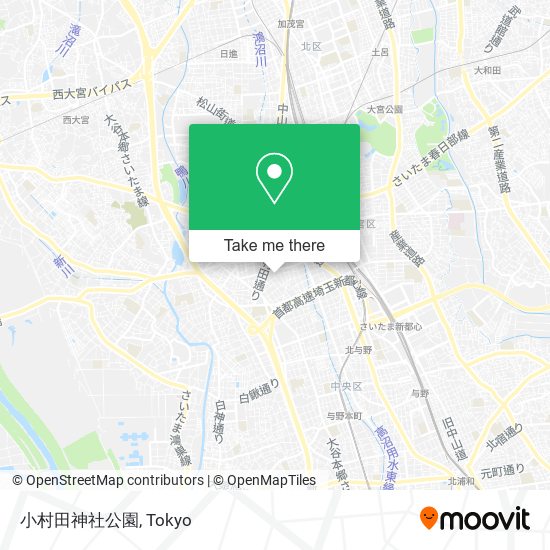 小村田神社公園 map