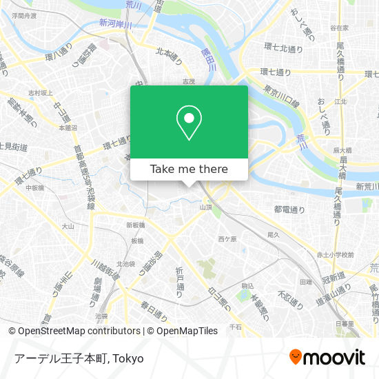 アーデル王子本町 map