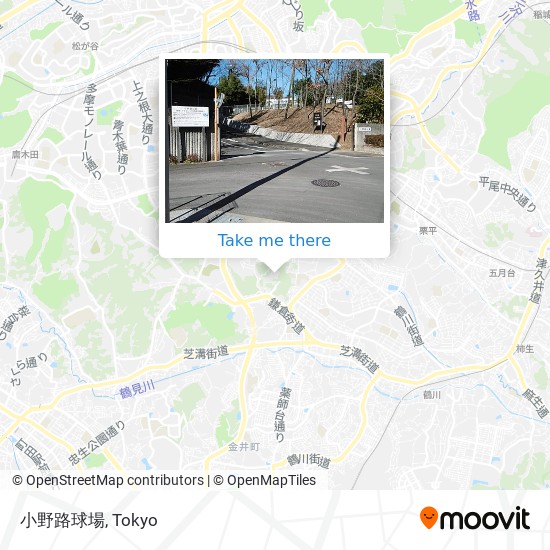 小野路球場 map