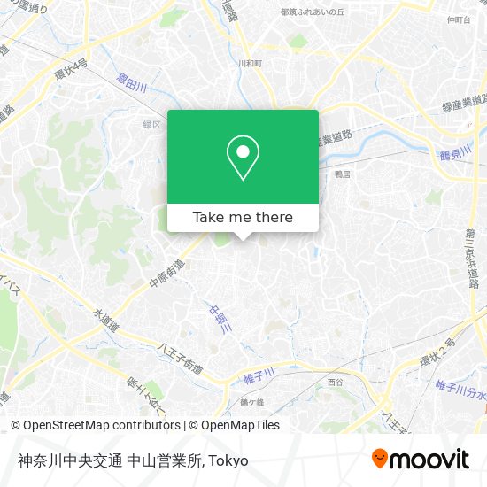 神奈川中央交通 中山営業所 map