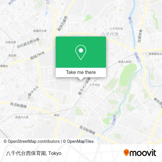 八千代台西保育園 map