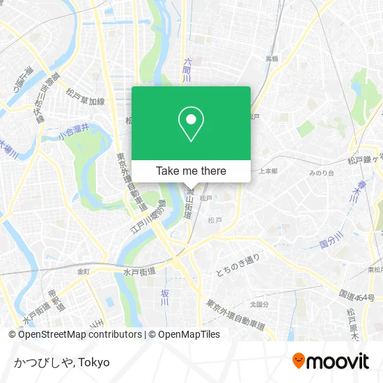かつびしや map