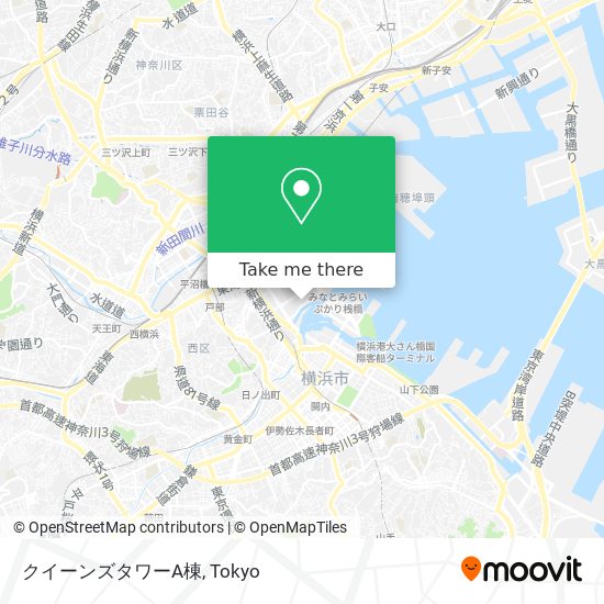 クイーンズタワーA棟 map