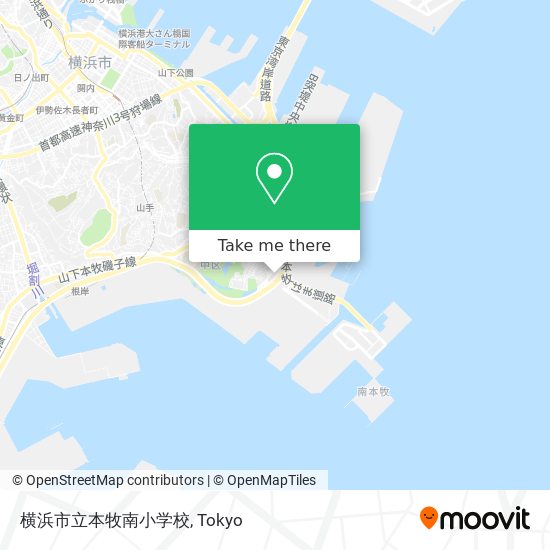 横浜市立本牧南小学校 map