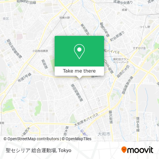 聖セシリア 総合運動場 map