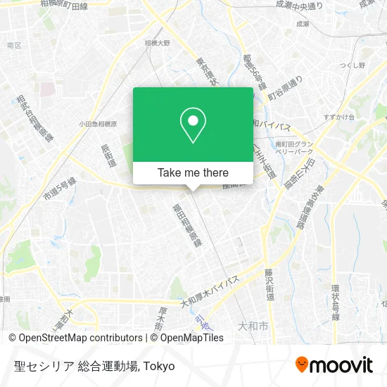聖セシリア 総合運動場 map