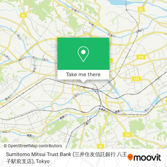 Sumitomo Mitsui Trust Bank (三井住友信託銀行 八王子駅前支店) map