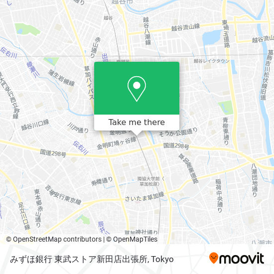 みずほ銀行 東武ストア新田店出張所 map