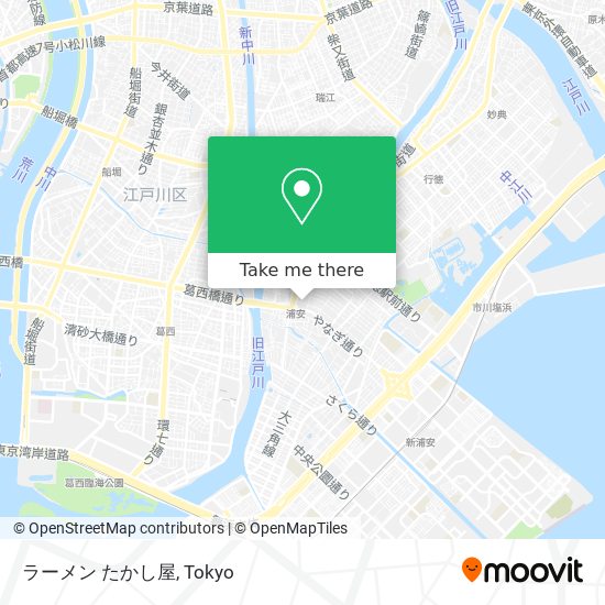 ラーメン たかし屋 map