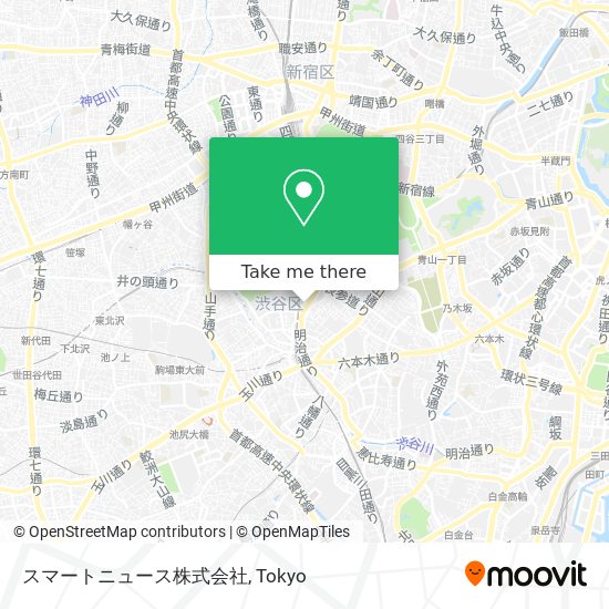 スマートニュース株式会社 map