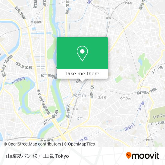 山崎製パン 松戸工場 map