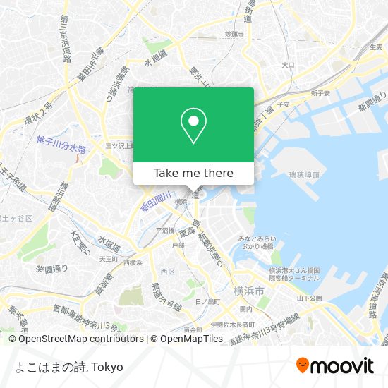 よこはまの詩 map
