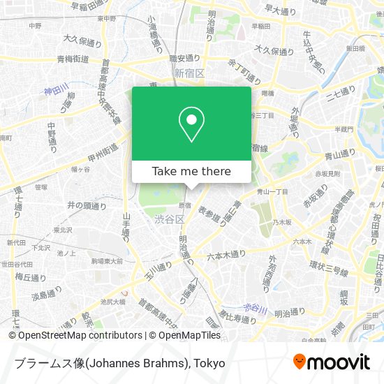 ブラームス像(Johannes Brahms) map