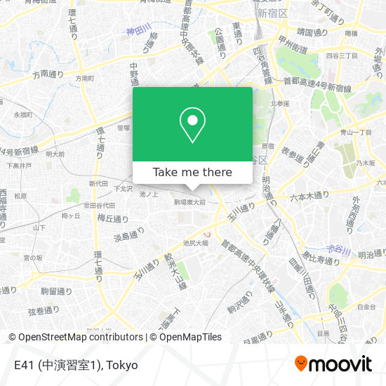 E41 (中演習室1) map