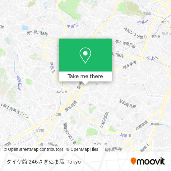 タイヤ館 246さぎぬま店 map