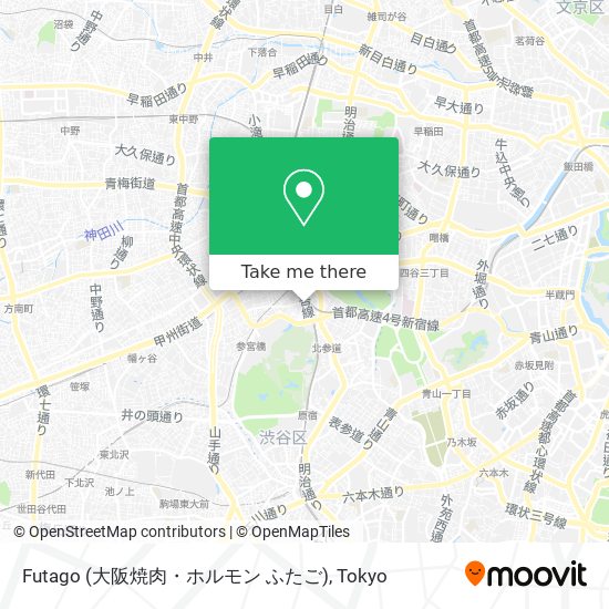 Futago (大阪焼肉・ホルモン ふたご) map