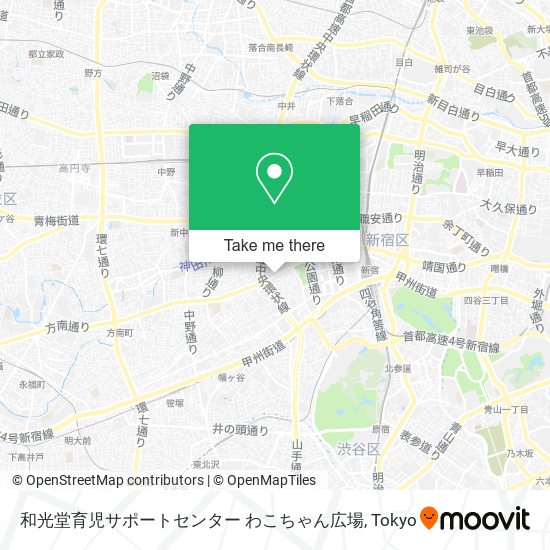 和光堂育児サポートセンター わこちゃん広場 map
