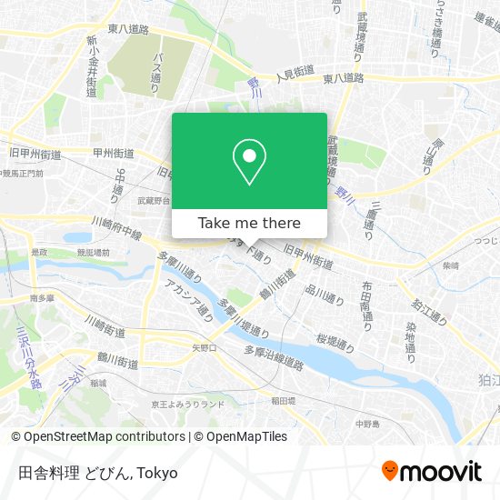 田舎料理 どびん map