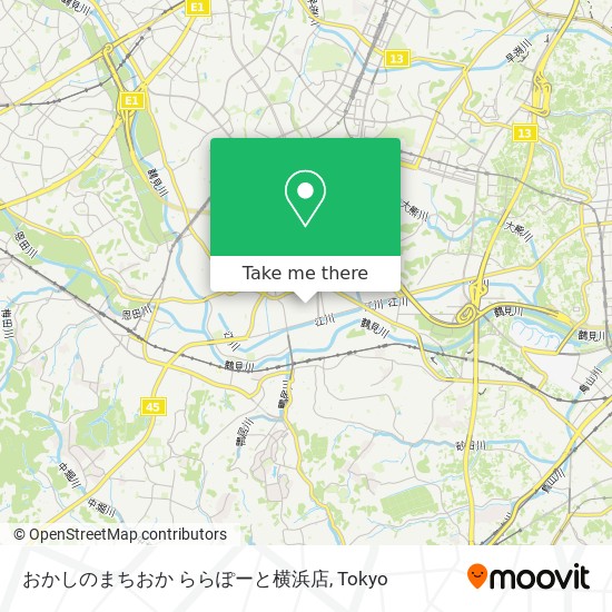 おかしのまちおか ららぽーと横浜店 map