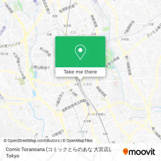 Comic Toranoana (Omiya Branch) map