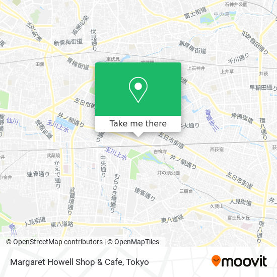 Margaret Howell Shop & Cafe map