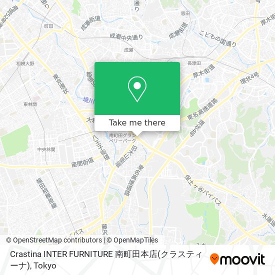 Crastina INTER FURNITURE 南町田本店(クラスティーナ) map