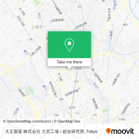 大正製薬 株式会社 大宮工場 / 総合研究所 map