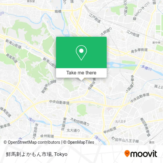 鮮馬刺よかもん市場 map