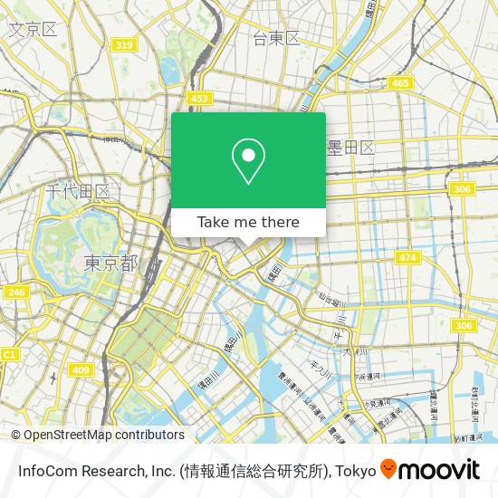 InfoCom Research, Inc. (情報通信総合研究所) map