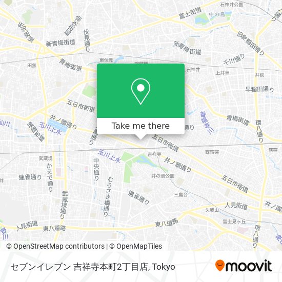 セブンイレブン 吉祥寺本町2丁目店 map