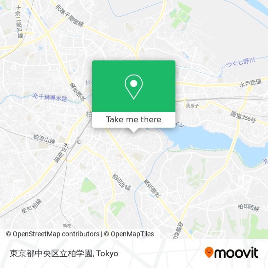 東京都中央区立柏学園 map