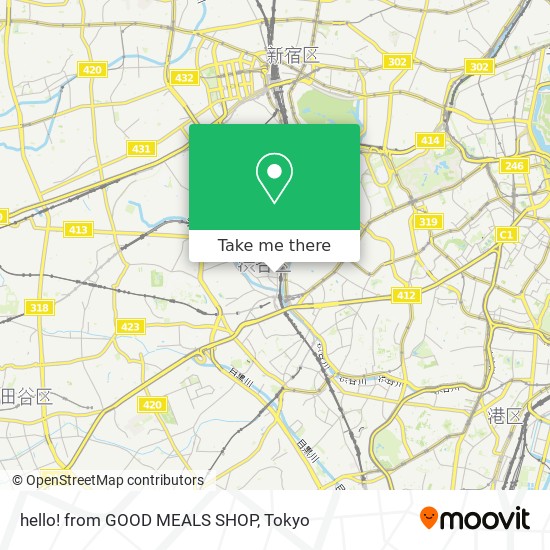 hello! from GOOD MEALS SHOP map