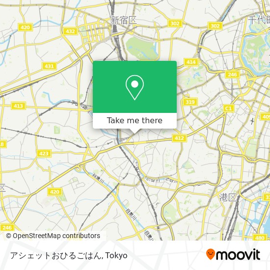 アシェットおひるごはん map