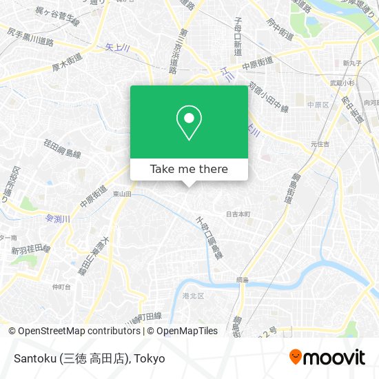 Santoku (三徳 高田店) map