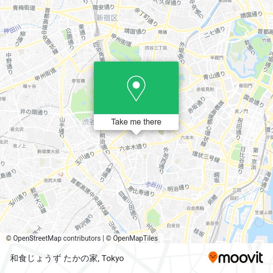 和食じょうず たかの家 map