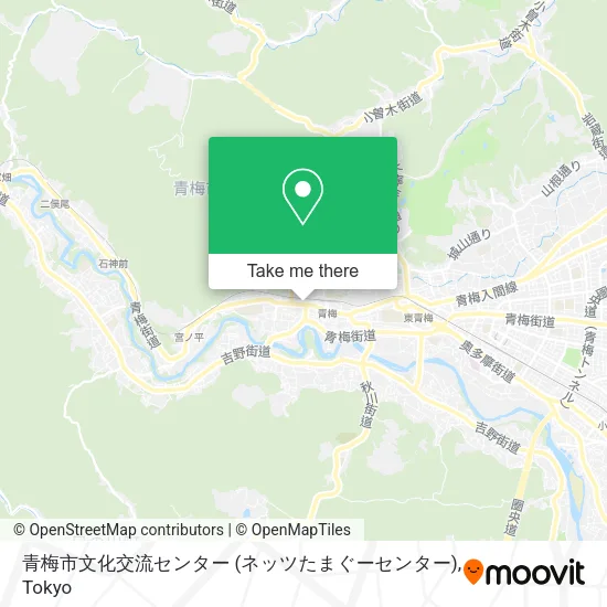 青梅市文化交流センター (ネッツたまぐーセンター) map