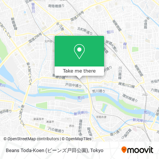 How To Get To Beans Toda Koen ビーンズ戸田公園 In 戸田市 By Metro Or Bus Moovit