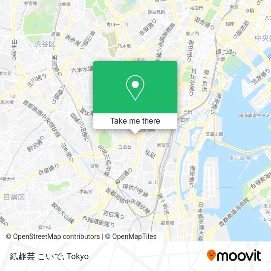Koide Paper Crafts map