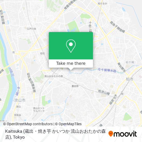 Kaitsuka (蔵出・焼き芋 かいつか 流山おおたかの森店) map
