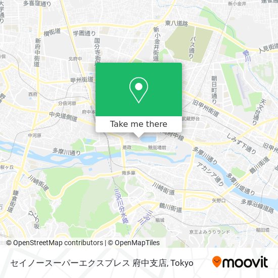 セイノースーパーエクスプレス 府中支店 map