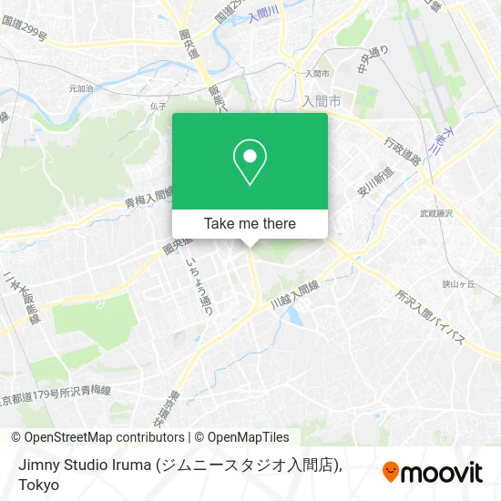 Jimny Studio Iruma (ジムニースタジオ入間店) map
