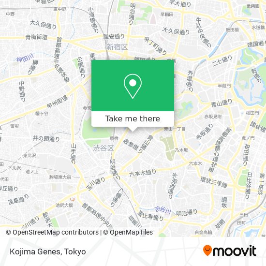 Kojima Genes map