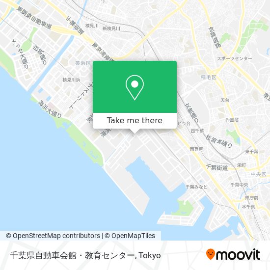 千葉県自動車会館・教育センター map