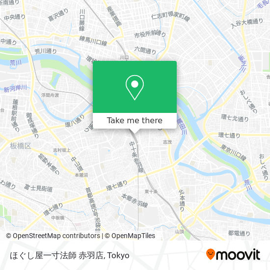 ほぐし屋一寸法師 赤羽店 map