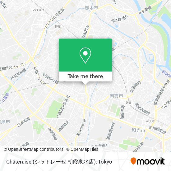 Châteraisé (シャトレーゼ 朝霞泉水店) map